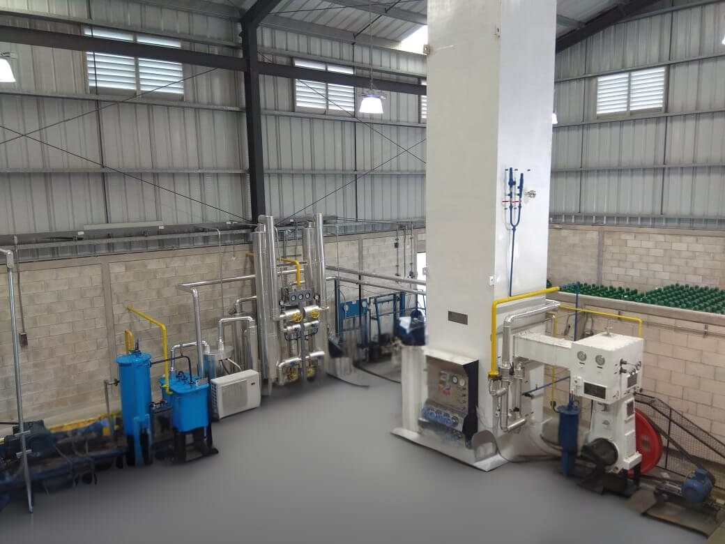 Oxygen Plant for Cylinder Filling